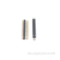 Conector de cabezal de clavija de 2,2 mm de doble fila 40P